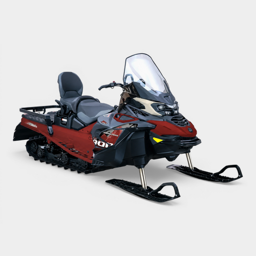 Снегоход AODES Snowcross 900 WT 508mm LCD 10.25 Black + Red 2026