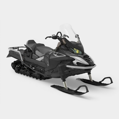 Снегоход AODES Snowcross 800 SWT SC 609mm LCD 6.8 Black + Silver 2026