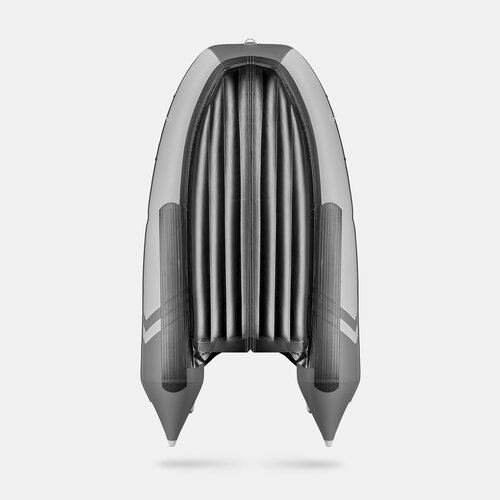 Надувная лодка GLADIATOR E330PRO светло-темносерый