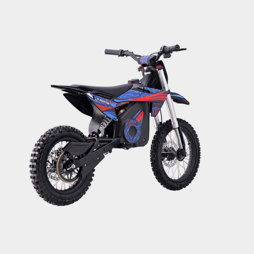 Питбайк электрический Gladiator E7 blue (48V2000W, 14/12)
