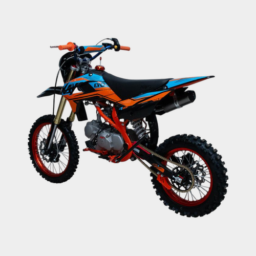 Питбайк KAYO EVOLUTION K125EM 17/14 KRZ (механ. сцепл., эл. стартер 2024 г)