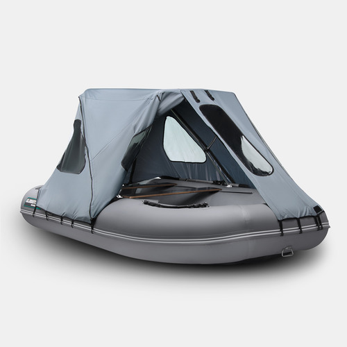 Тент ходовой с каркасом для лодок Gladiator C330AL серый