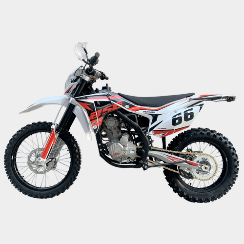 Эндуро / кроссовый мотоцикл BSE Z4 Red 66 (015)