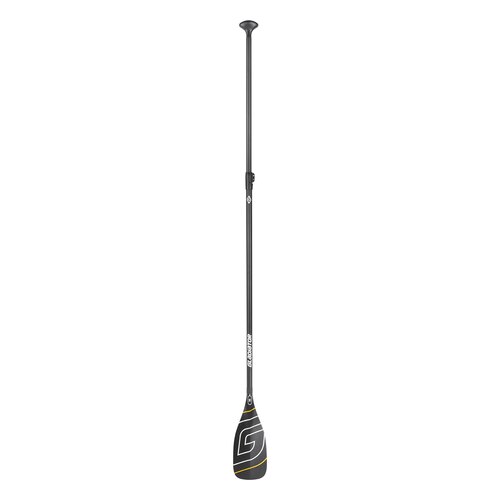 SUP весло Gladiator Sport Carbon black/black-yellov 2-части, лопатка M