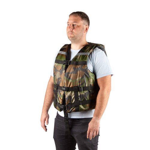 Жилет спасательный GLADIATOR 110-130 кг XXXL кам